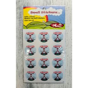 Scratch & sniff happy Allie scented Sticker Matte A Cut Above Grass pack NEW